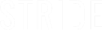 Stride logo white
